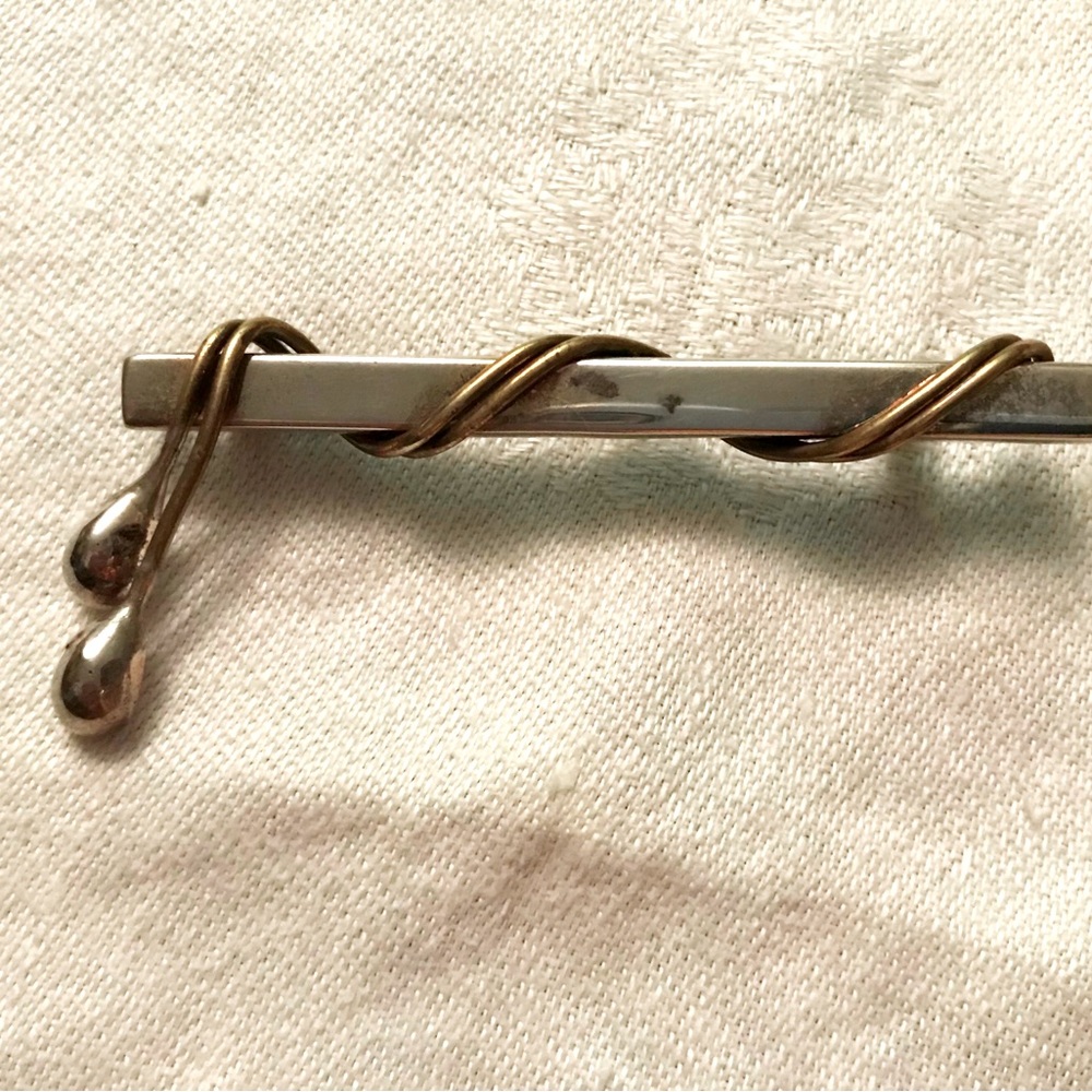 Sterling Silver Vintage pin stamped TC 20 (Taxco) Mexico